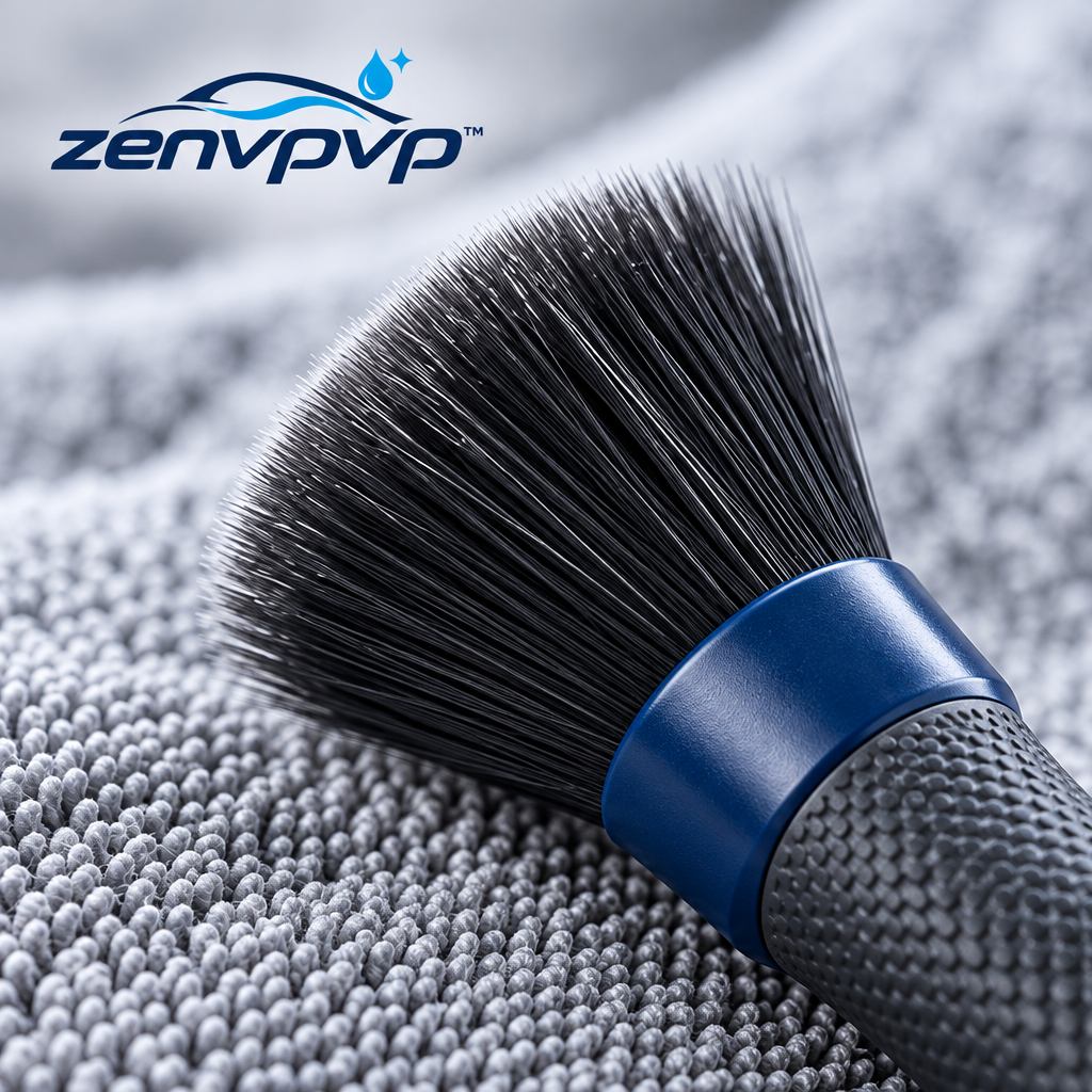 zenvpvp™ Interior Detailing Brush Set — 7-Piece Dashboard, Vent & Trim Cleaning Kit