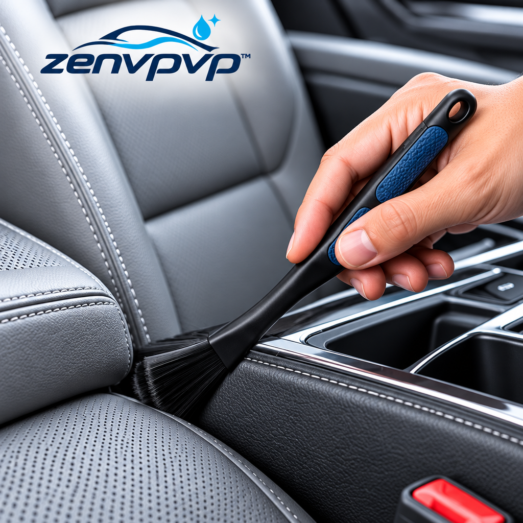 zenvpvp™ Seat Crevice & Console Cleaning Kit — 8-Piece Narrow-Gap Detailing Set