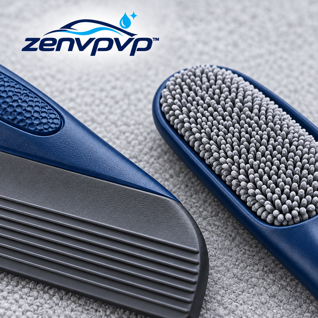 zenvpvp™ Manual Pet Hair Removal Kit — 5-Piece Car Seat & Carpet Cleaning Set