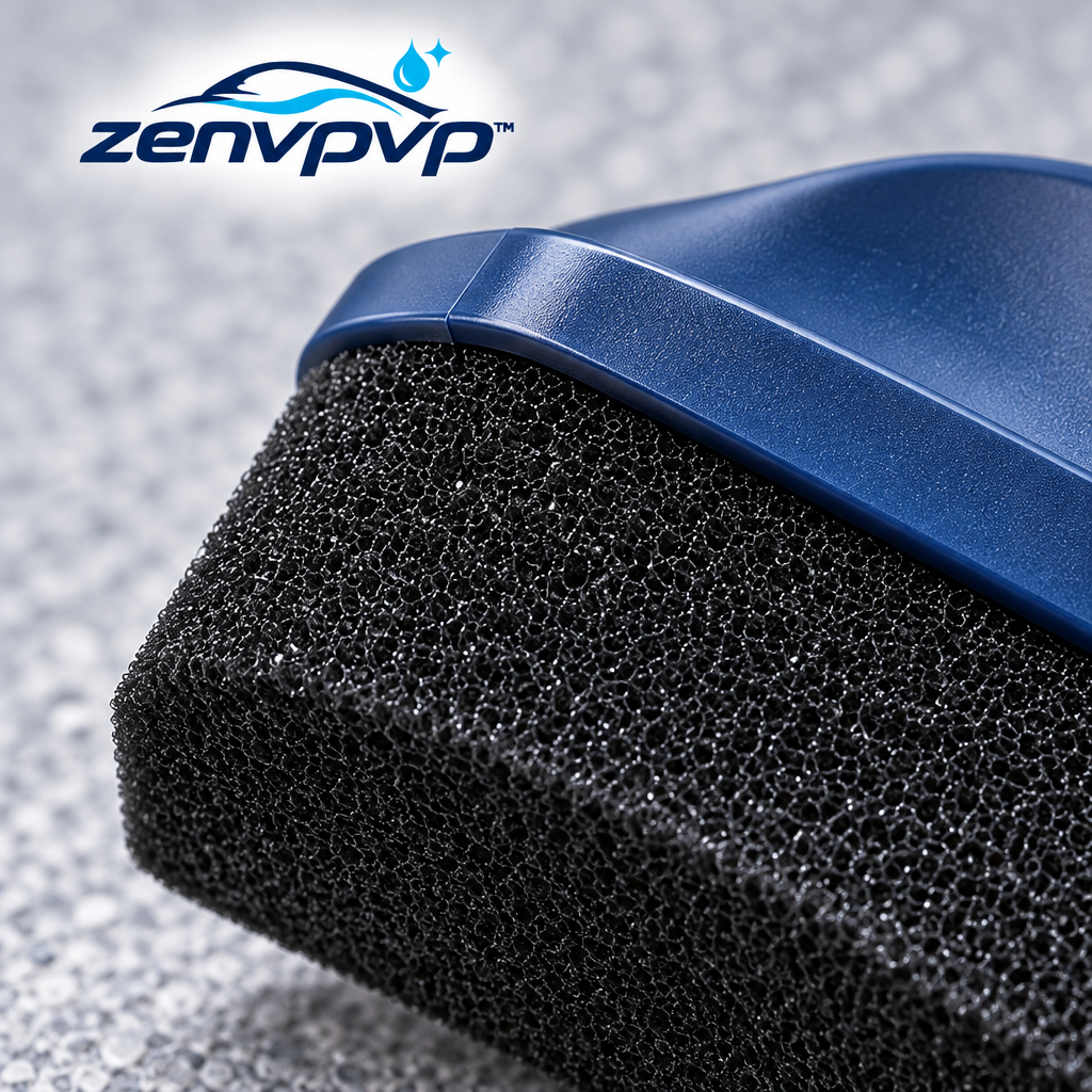 zenvpvp™ Tire Dressing Applicator Kit — 9-Piece Contoured Foam Pad Set